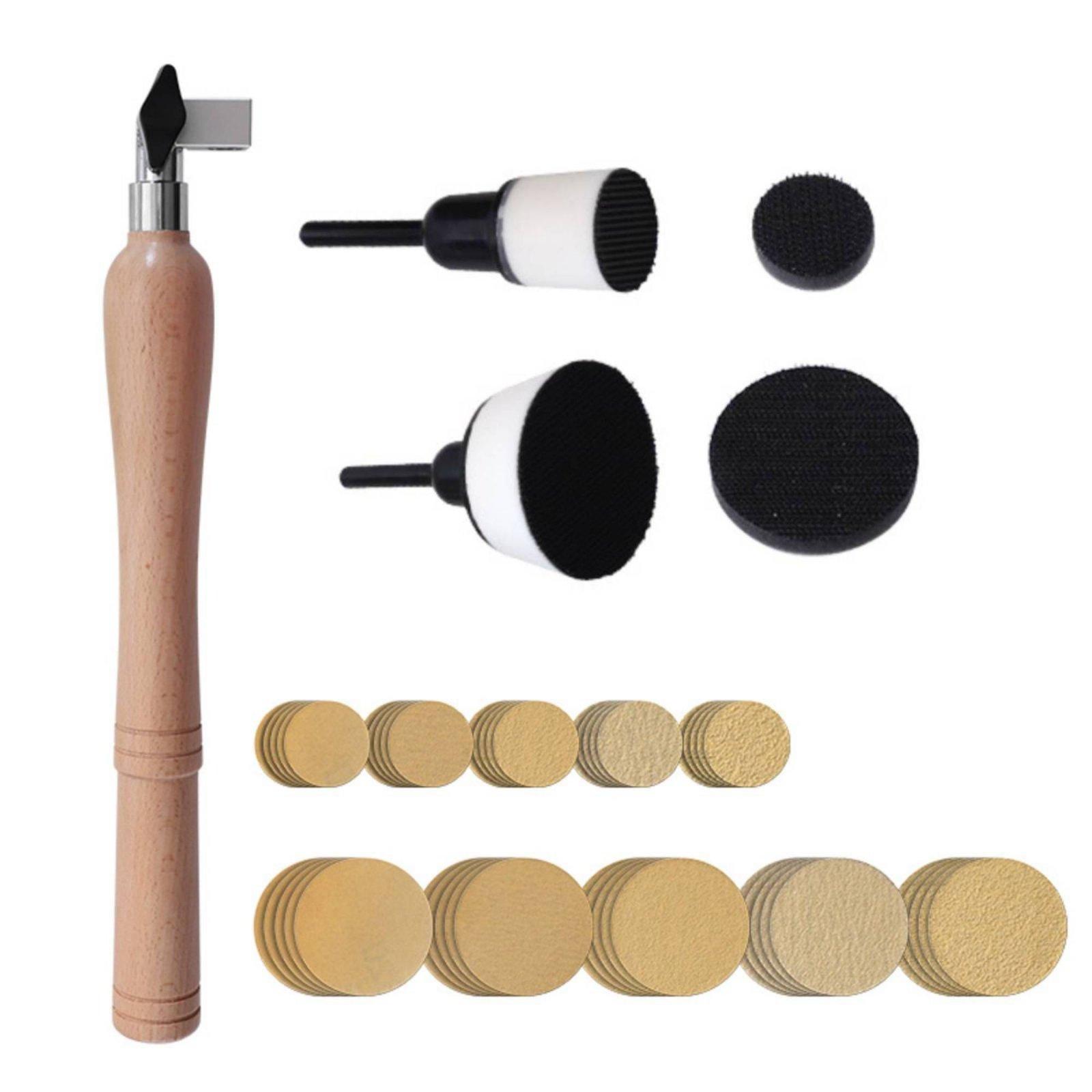 Woodworking Kit - Zestaw ręcznych tarcz szlifierskich do drewna,