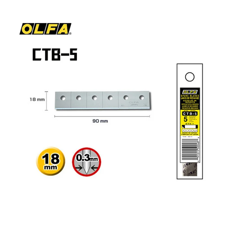 Woodworking Japan - OLFA CTB-5 5 szt. Ostrza do