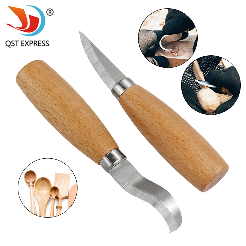 Woodworking Kit - Nóż do rzeźbienia ze stali nierdzewnej