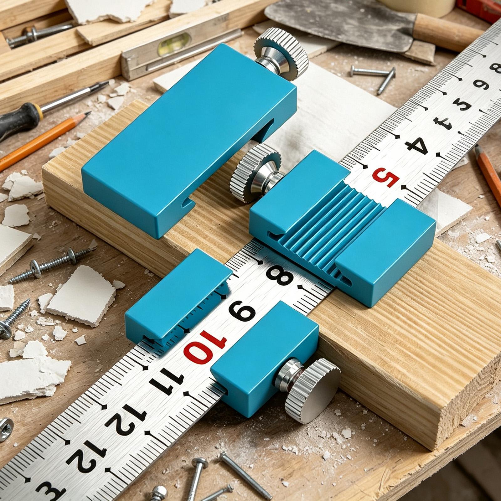 Woodworking And Carpentry - Narzędzia stolarskie Liniał stolarski Blok do