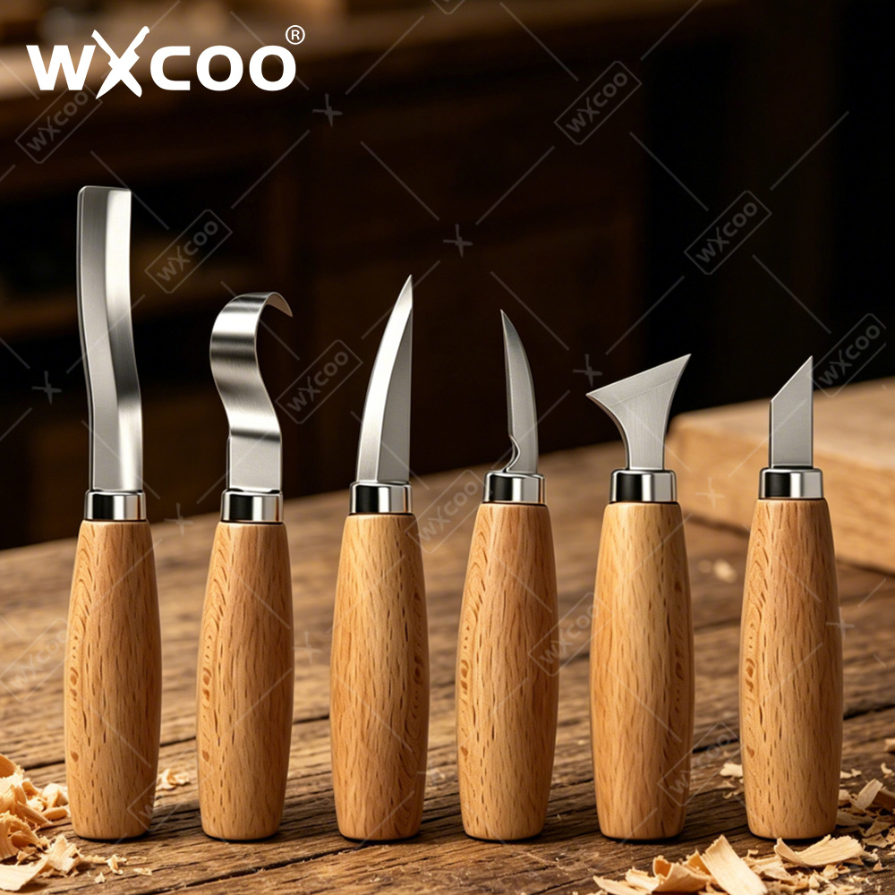 Woodworking Studio - Nóż do rzeźbienia w drewnie WXCOO,