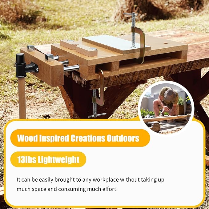 Stół warsztatowy z twardego dr – Woodworking Vise Types recenzja i cena
