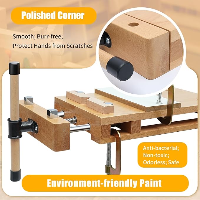 Stół warsztatowy z twardego dr – Woodworking Vise Types recenzja i cena