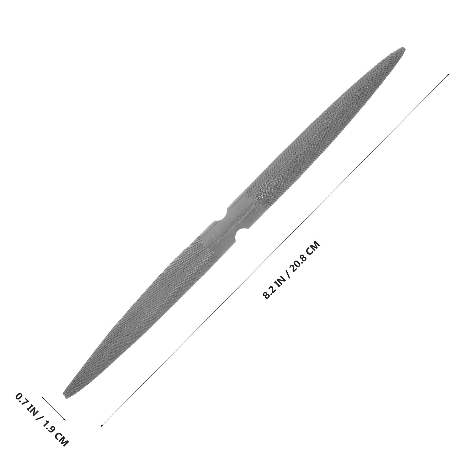 2 sztuki dwustronnego półokrąg – Woodworking Files recenzja i cena
