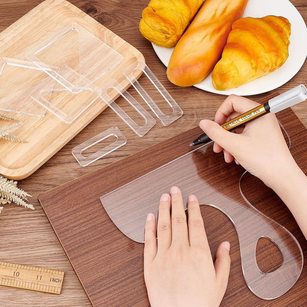 7 szt. Szablonów do charcuteri – Woodworking Studio recenzja i cena
