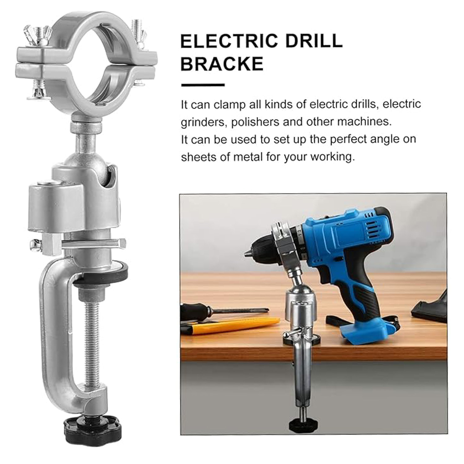 360 °   Obrotowy imadło stołow – Woodworking Vise Types recenzja i cena