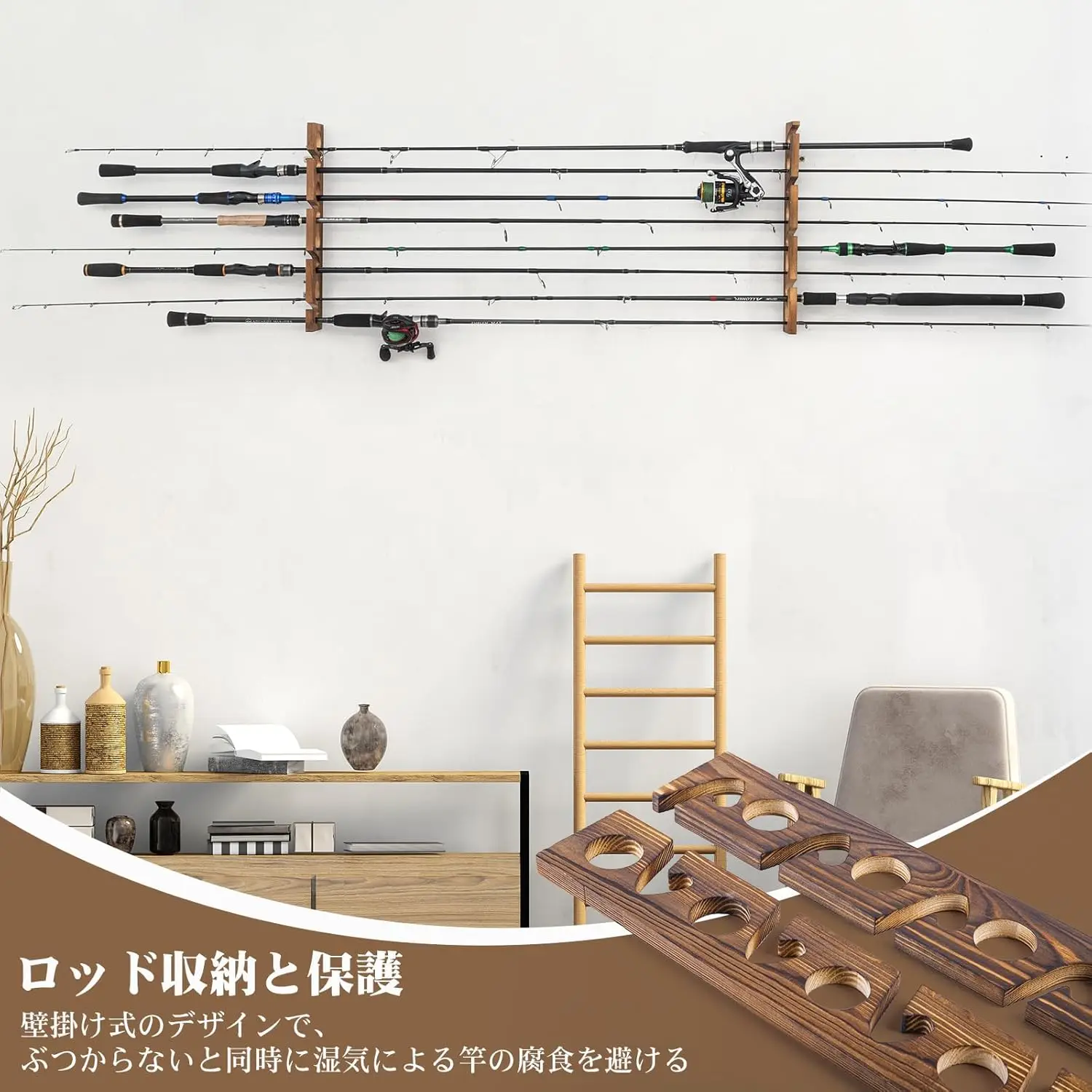 Uchwyty na wędki Goture z 8 ot – Woodworking Show recenzja i cena