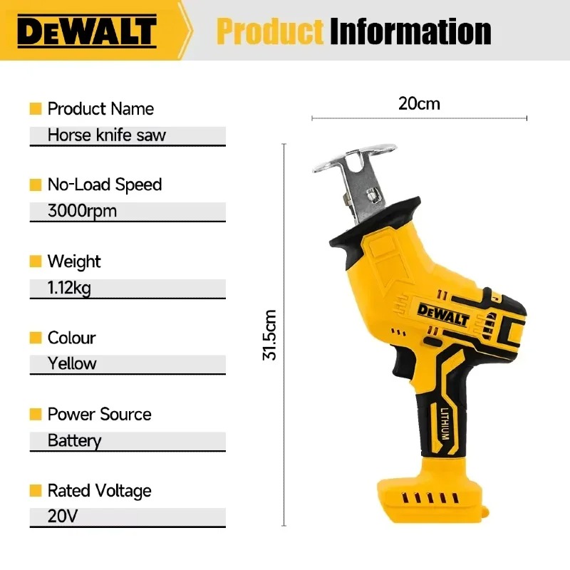 Piła elektryczna Dewalt 2800RP – Woodworking And Carpentry recenzja i cena