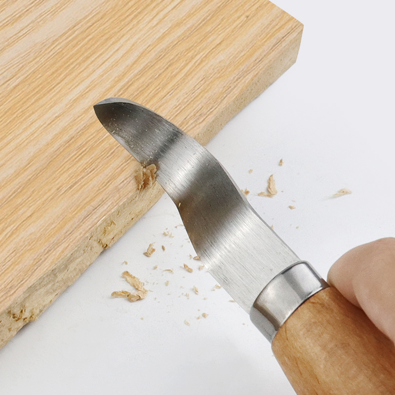 Nóż do rzeźbienia ze stali nie – Woodworking Kit recenzja i cena