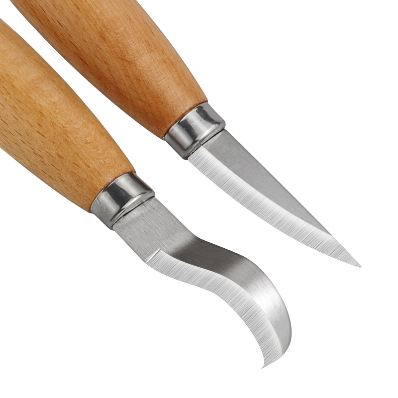 Nóż do rzeźbienia ze stali nie – Woodworking Kit recenzja i cena