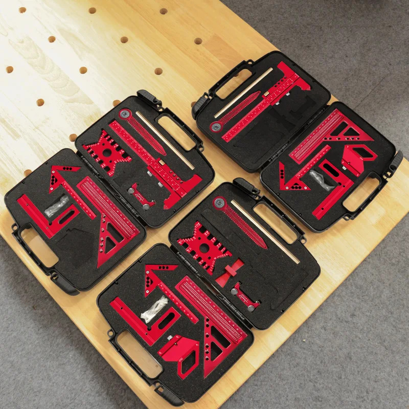 Zestaw stolarski z aluminiowym – Woodworking Kit recenzja i cena