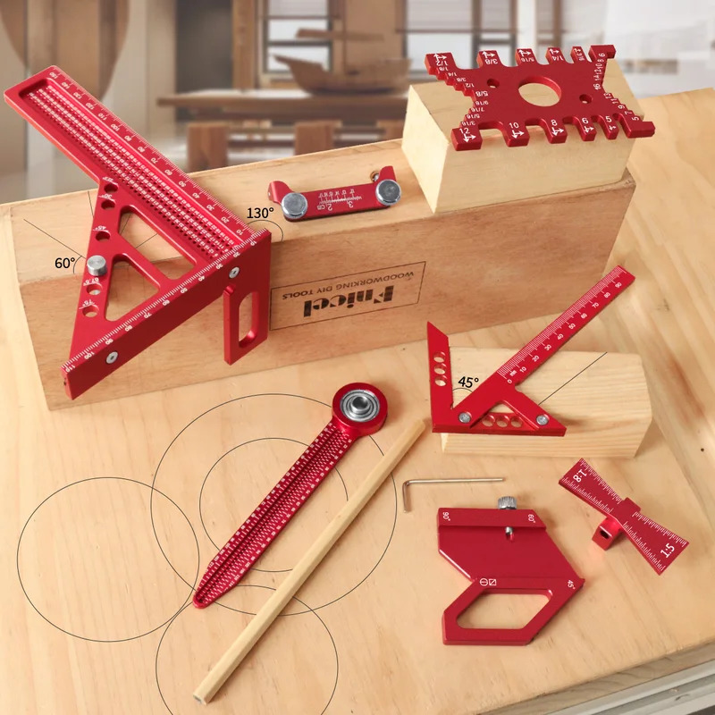 Zestaw stolarski z aluminiowym – Woodworking Kit recenzja i cena
