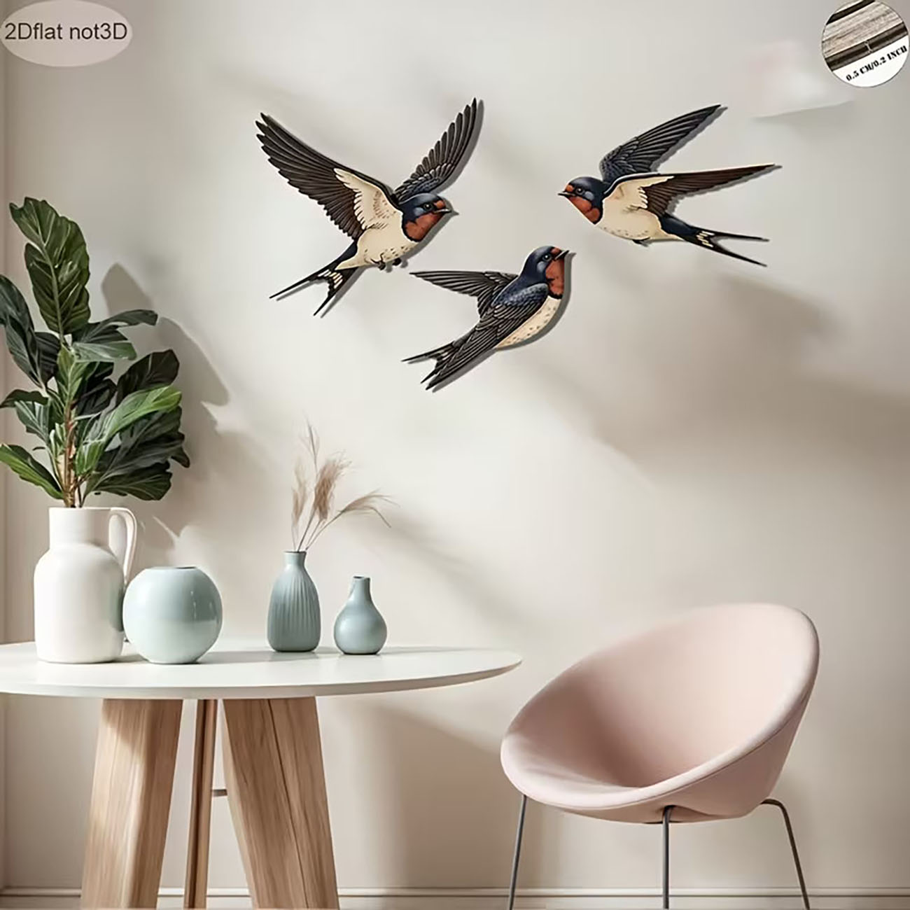Drewniane dekoracje ścienne 2D – Woodworking Room recenzja i cena
