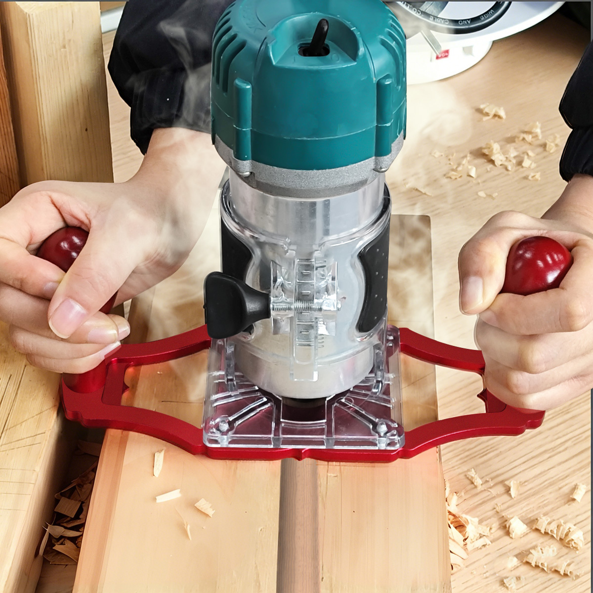 Podstawa frezarki z uchwytami  – Woodworking And Carpentry recenzja i cena