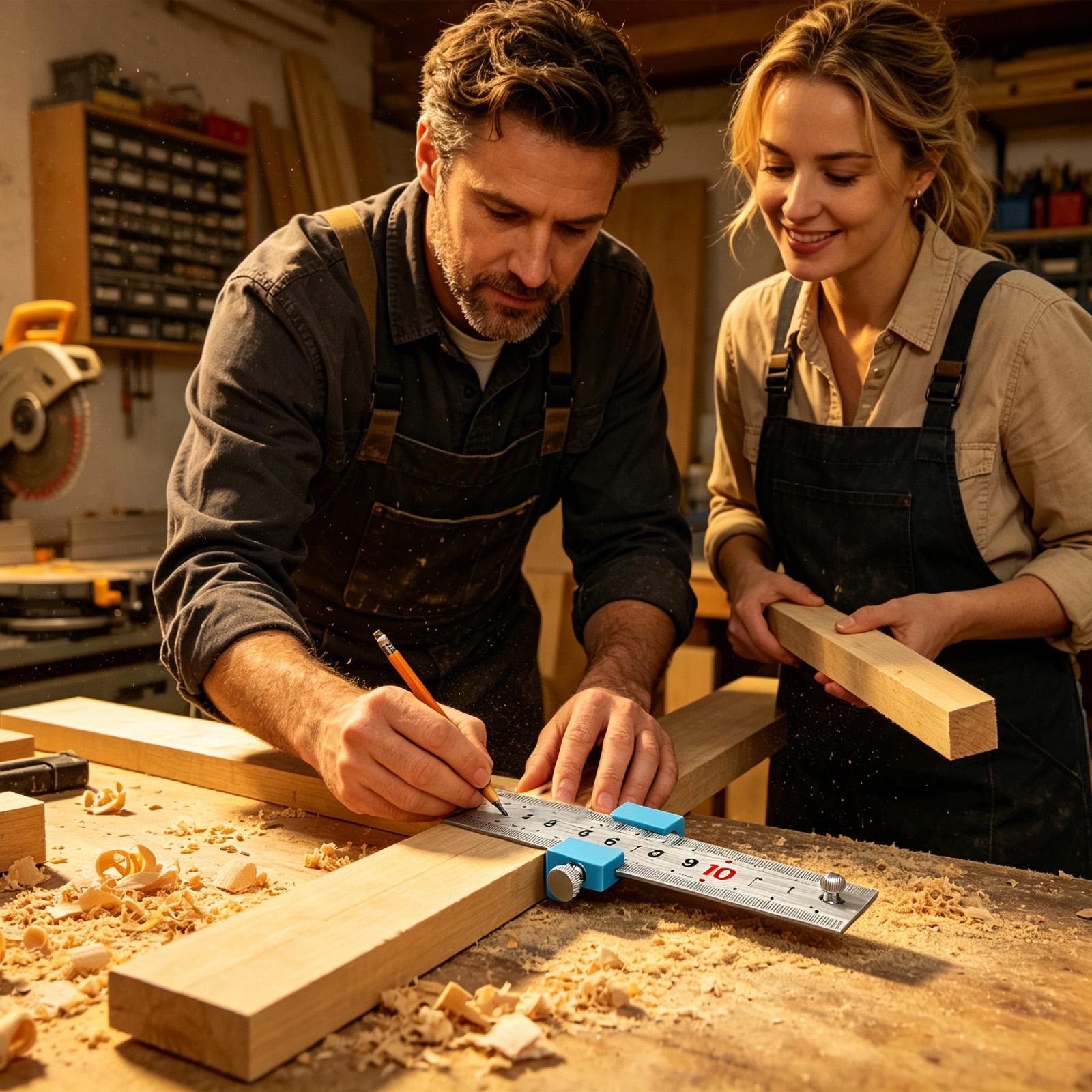 Narzędzia stolarskie Liniał st – Woodworking And Carpentry recenzja i cena
