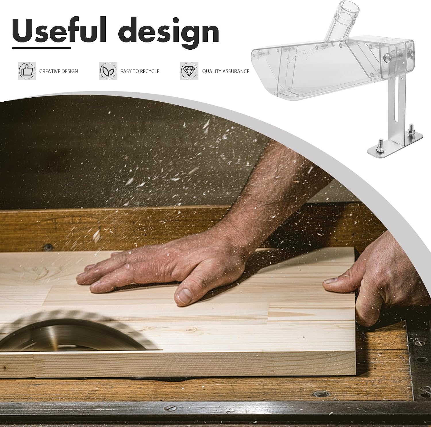 Przezroczysta osłona przeciwpy – Woodworking Studio recenzja i cena